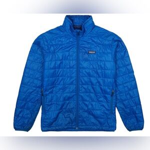 Patagonia Men's Vibrant Blue Puffer Jacket